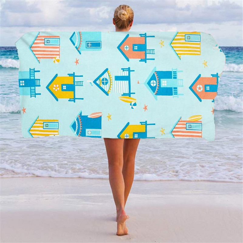 Rannarätik kantav pehme rannajooga vanni jõusaali rätik hingav välirätik mikrokiust spordireisirätik rannatarvikud