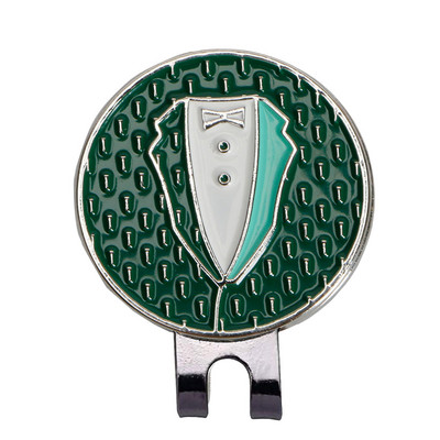 Μαρκαδόροι για μπάλα του γκολφ Άνδρες Γυναίκες Παίκτριες του γκολφ Προσαρμόζουν μαρκαδόρο μπάλα του γκολφ με μαγνητικό σμάλτο Κλιπ για καπέλο εργασίας για ζώνες