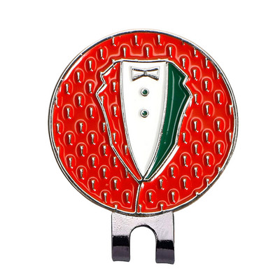 Μαρκαδόροι για μπάλα του γκολφ Άνδρες Γυναίκες Παίκτριες του γκολφ Προσαρμόζουν μαρκαδόρο μπάλα του γκολφ με μαγνητικό σμάλτο Κλιπ για καπέλο εργασίας για ζώνες