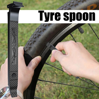 ENLEE Разбивач за отваряне на велосипедни гуми Преносим лост за ремонт на гуми за MTB велосипед Лек инструмент за разглобяване на велосипед Аксесоар