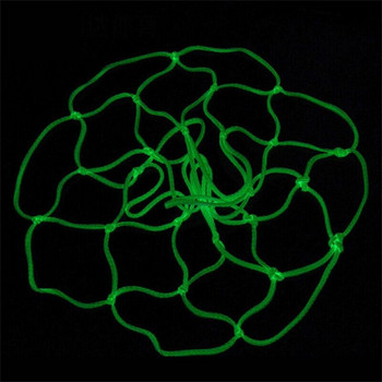 Светеща 45CM баскетболна мрежа, светеща детска баскетболна мрежа, резервна баскетболна мрежа, тренировка за стрелба на открито, светеща