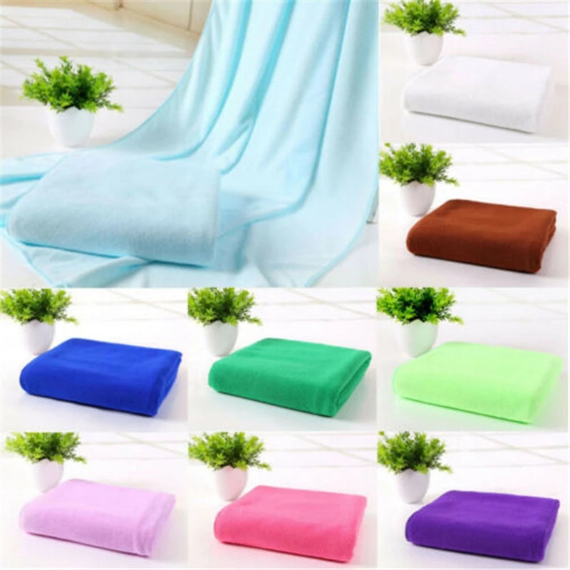 70x140cm Mikropluošto sugeriantys plaukimo rankšluosčiai Džiovinimo Paplūdimio rankšluosčiai Prausimosi šluostės maudymosi kostiumėliai Dušo rankšluosčiai