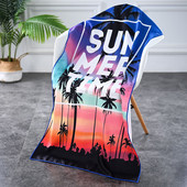 1 τεμ. Big Beach Towels Microfiber Πετσέτες παραλίας Quick Dry Towel Sand Cloud Beach Towels Aldults Πετσέτες πισίνας για ταξιδιωτικούς κολυμβητές