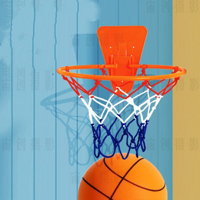 Сгъваема баскетболна дъска Детска спортна играчка Вътрешна врата Монтирана на стена Оборудване за изстрелване на топка Професионален мини баскетболен кош