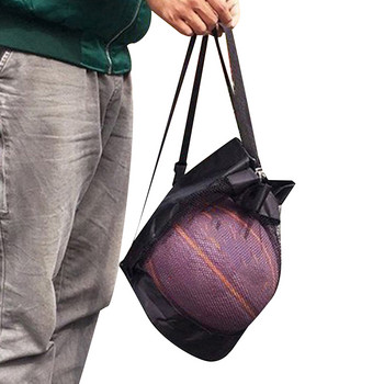 Баскетболна раница Чанти за през рамо Волейболна футболна чанта за съхранение Спортна раница на открито Преносима мрежеста торбичка за органайзер Топки