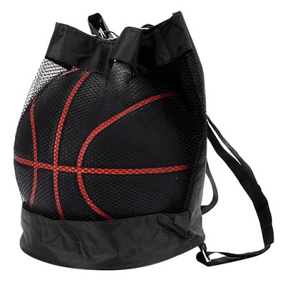 Баскетболна раница Чанти за през рамо Волейболна футболна чанта за съхранение Спортна раница на открито Преносима мрежеста торбичка за органайзер Топки
