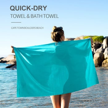 Naturehike Quick Dry Towel Portable Εξαιρετικά ελαφριά αναπνεύσιμη πετσέτα παραλίας Camping Κολύμβηση Απορροφητική ιδρώτα Μαλακή και απορροφητική