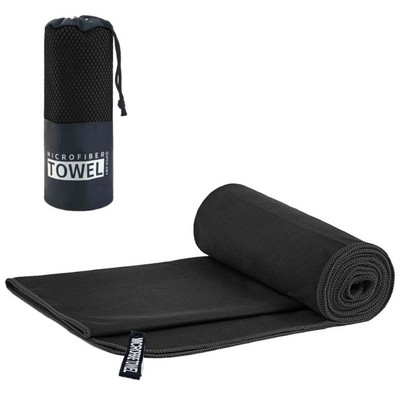 Mikrokiust kiirkuivatav rätik Fit-Flip Ultrafine Fiber Quick-Dry Yoga Fitness Rätik Kahepoolne Velvet 40*80cm jooga