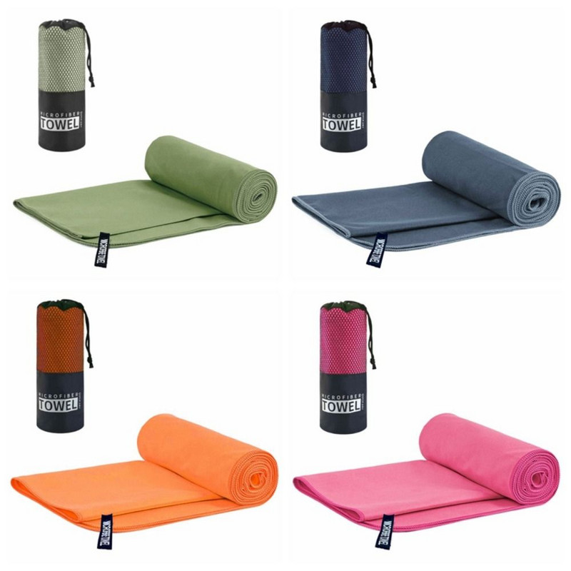 Mikrokiust kiirkuivatav rätik Fit-Flip Ultrafine Fiber Quick-Dry Yoga Fitness Rätik Kahepoolne Velvet 40*80cm jooga