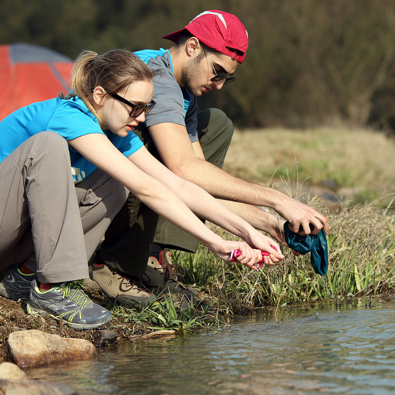 Antibakteriaalne rätik Ultralight Camping Kompaktsed ujumisrätikud Käte nägu Mikrofiibrist õues matkareisid