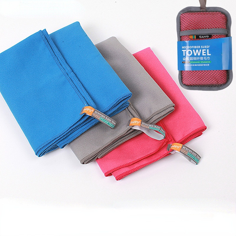 Antibakteriaalne rätik Ultralight Camping Kompaktsed ujumisrätikud Käte nägu Mikrofiibrist õues matkareisid