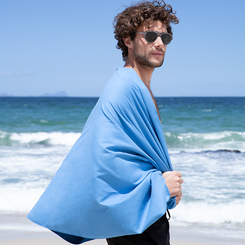 Naturehike 2024 Prosop ultraușor cu uscare rapidă, microfibră portabilă, compactă, pentru camping, înot, sport, fitness, prosoape NH20FS009