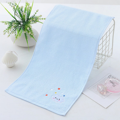 Βρεφική πετσέτα μπάνιου από βαμβακερή πετσέτα πετσέτα προσώπου Cartoon Wipe Χεριών Μαλακή απορροφητική Παιδική πετσέτα Παιδική μαντήλι μπάνιου νεογέννητου 50x25cm