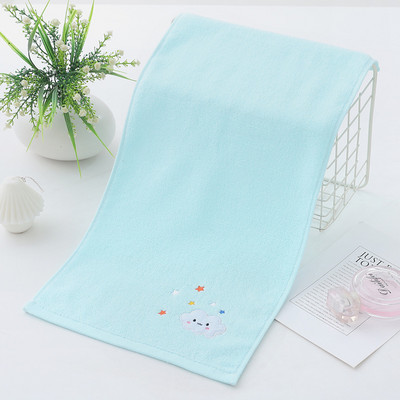 Βρεφική πετσέτα μπάνιου από βαμβακερή πετσέτα πετσέτα προσώπου Cartoon Wipe Χεριών Μαλακή απορροφητική Παιδική πετσέτα Παιδική μαντήλι μπάνιου νεογέννητου 50x25cm