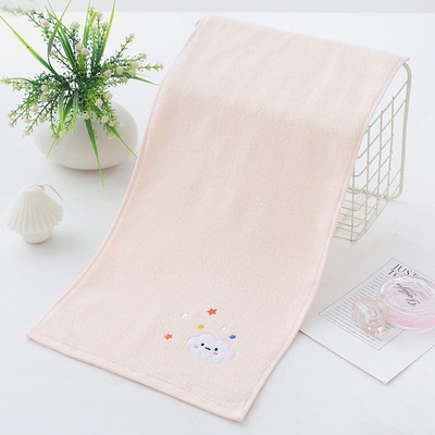 Βρεφική πετσέτα μπάνιου από βαμβακερή πετσέτα πετσέτα προσώπου Cartoon Wipe Χεριών Μαλακή απορροφητική Παιδική πετσέτα Παιδική μαντήλι μπάνιου νεογέννητου 50x25cm