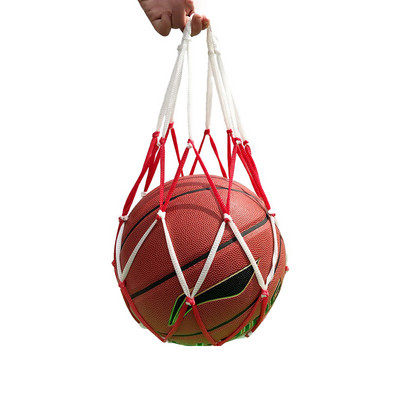Najlonska tkana torba sa žicama, univerzalna mrežasta džepna prijenosna mrežasta torba za lopte, torba za pohranu košarke, nogometa, odbojke