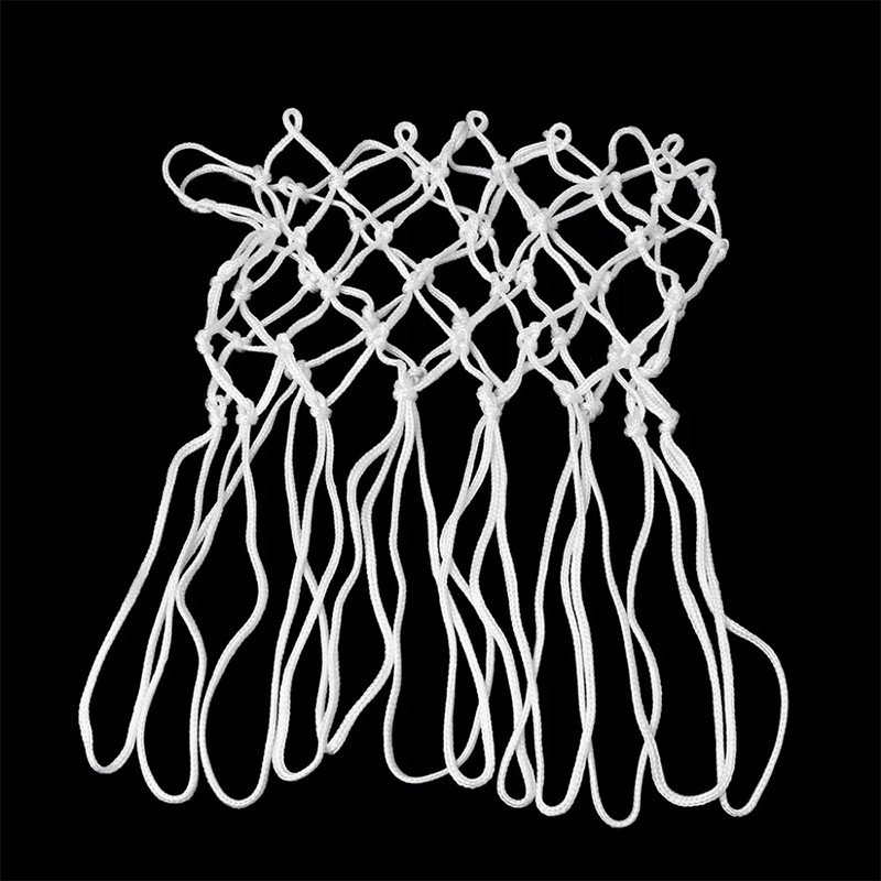 Plasă de înlocuire pentru obiective profesionale Agățătoare din nailon rezistente și durabile Cerc pentru coș de baschet pentru orice vreme.