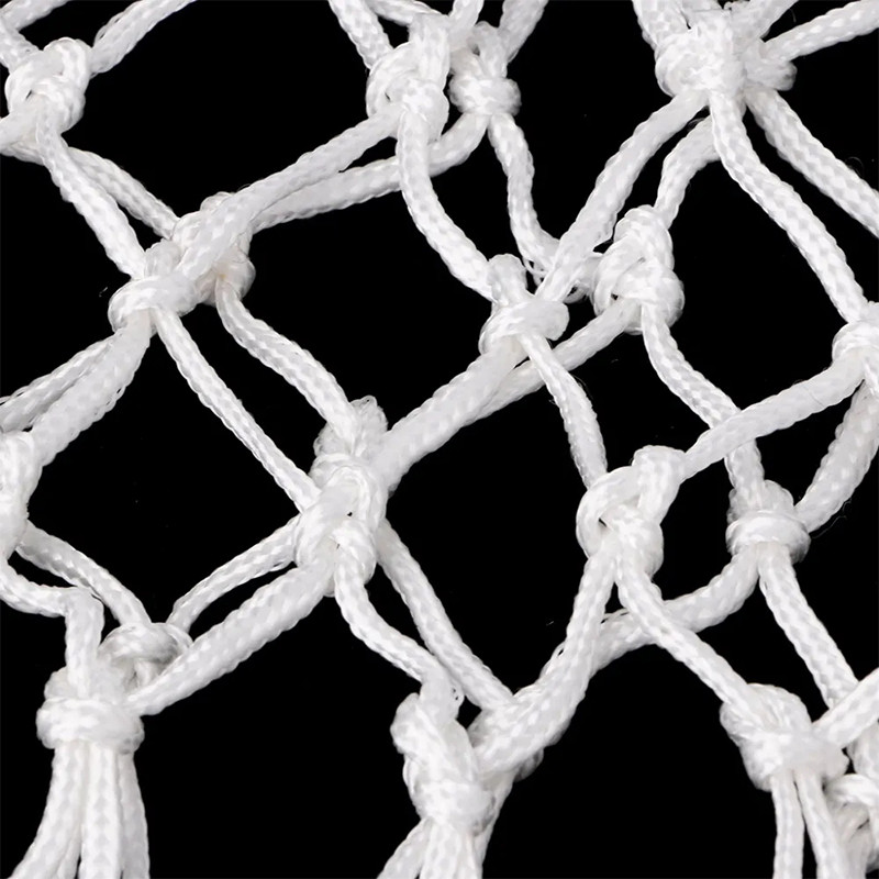 Plasă de înlocuire pentru obiective profesionale Agățătoare din nailon rezistente și durabile Cerc pentru coș de baschet pentru orice vreme.