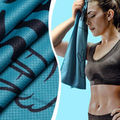 100x30CM Aušinamasis rankšluostis Mikropluošto plaukų rankšluostis Sporto salės rankšluosčiai Greitai Džiūva Paplūdimyje Sportas Kietas ledo audinys Laipiojimas Vyras Žygiai Plaukimas