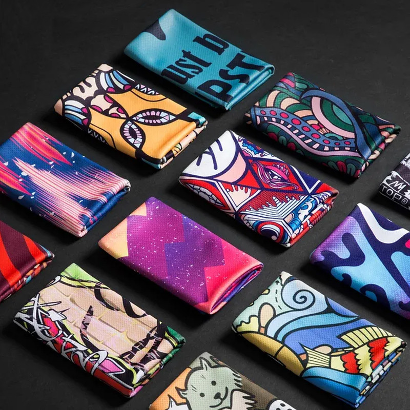 100x30CM Aušinamasis rankšluostis Mikropluošto plaukų rankšluostis Sporto salės rankšluosčiai Greitai Džiūva Paplūdimyje Sportas Kietas ledo audinys Laipiojimas Vyras Žygiai Plaukimas