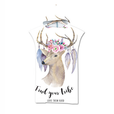 Τρισδιάστατη εκτύπωση με κουκούλα πετσέτα θαλάσσης από μικροΐνες Ζώο τίγρη που αλλάζει ρόμπα μπάνιου Πετσέτα πόντσο σερφ για κολύμπι Απαλό μπουρνούζι για ενήλικες