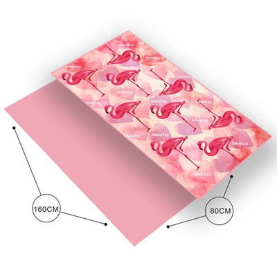 SANTO Kiiresti kuivav rannavannirätik Mikrofiibrist Magic Soft Lint Keskkonnasõbralik riidest Telkimine Mugav matkaujumine 4 värvi