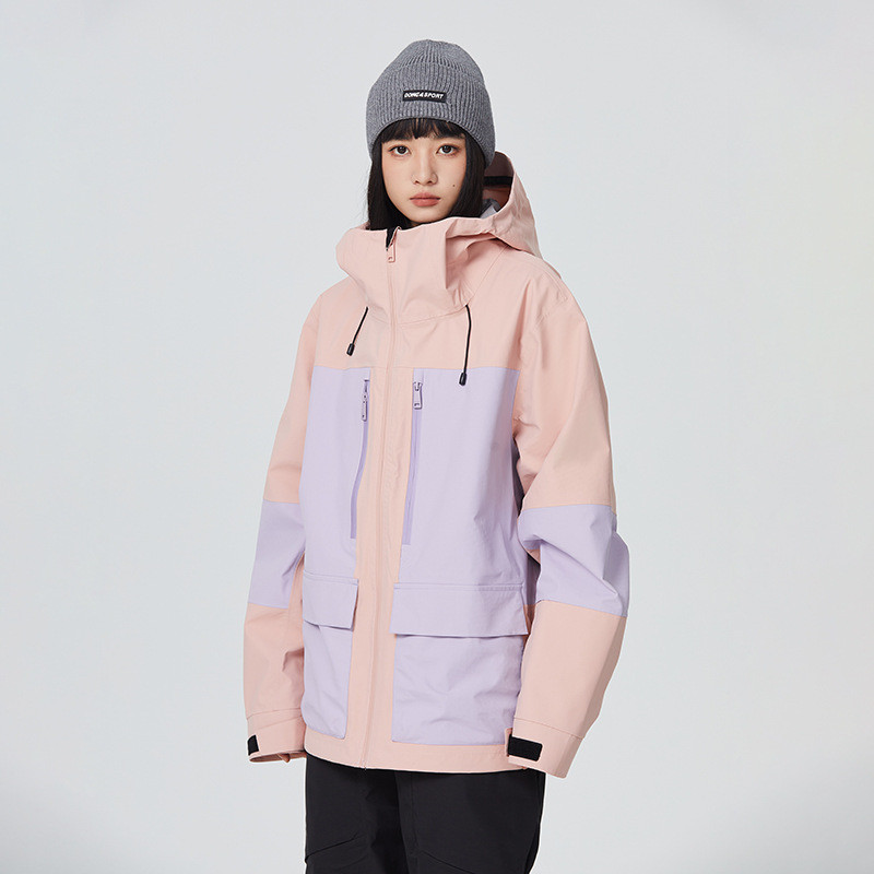 Γυναικεία ανδρικά μπουφάν για Snowboard Ski Winter Outdoor Ζεστά αδιάβροχα γυναικεία ρούχα χιονιού Νέο κέλυφος σκι αδιάβροχα αντιανεμικά μπλουζάκια για σκι
