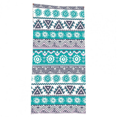 Χρήσιμη πετσέτα κολύμβησης Αναπνεύσιμη πετσέτα κάμπινγκ Ισχυρή απορρόφηση νερού Keep ζεστό 150x75cm Πετσέτα πισίνας με μοτίβο ρίγας