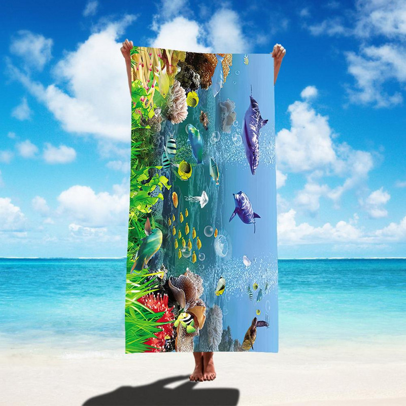 Vannirätik kiiresti kuivav duširätikud, basseini imav rätik