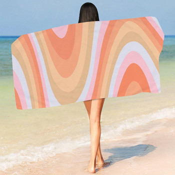 Полезна кърпа за баня Яркоцветна кърпа за душ Сгъваема многофункционална кърпа за басейн