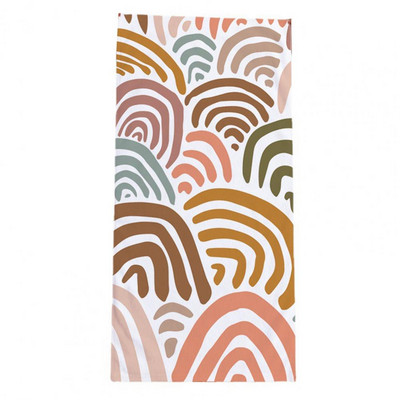 Korisni ručnik za kupanje svijetlih boja ručnik za tuširanje sklopivi višenamjenski ručnik za bazen s printom crtanih filmova