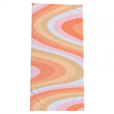 Korisni ručnik za kupanje svijetlih boja ručnik za tuširanje sklopivi višenamjenski ručnik za bazen s printom crtanih filmova