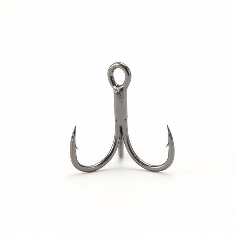 HYBOLAN 10 tk püügikonks 4x tugev must kolmikkonks Super Sharp kõrge süsinikusisaldusega teras ülitugev merevee tarvikud