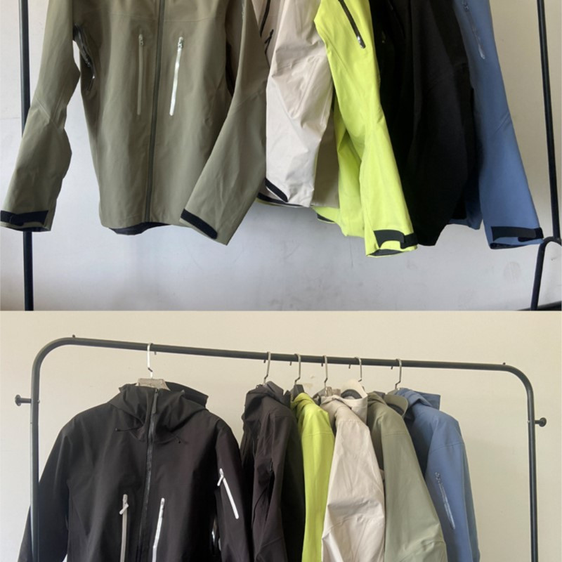 Meeste lumelauajope õues matkamiseks ja turismiks mägironimiseks, 3-kihiline lamineeritud liimjas kõvakestaga laetav mantel