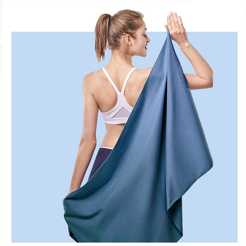 Itin minkštas ir lengvas sporto salės plaukimo jogos rankšluostis Naujas mikropluošto rankšluostis sportinis greitai džiūstantis itin sugeriantis stovyklavimo rankšluostis