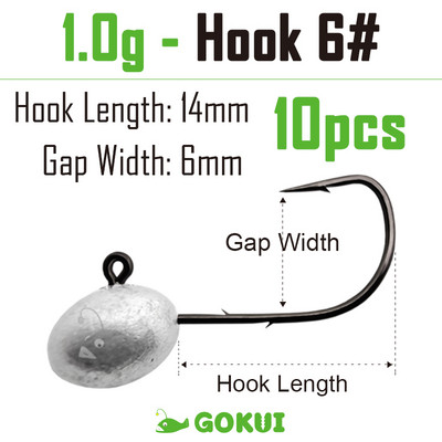 10 komada Finesse Aji Jig glave s Mustad udicom Mini mamac s udicom za pecanje Finess Hook Dodaci za pecanje pastrva Mamac za ribolov