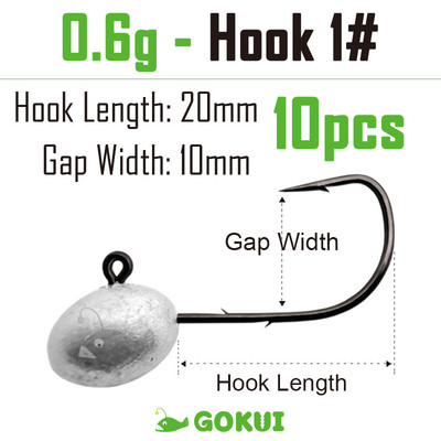 10 komada Finesse Aji Jig glave s Mustad udicom Mini mamac s udicom za pecanje Finess Hook Dodaci za pecanje pastrva Mamac za ribolov