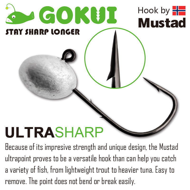 10 komada Finesse Aji Jig glave s Mustad udicom Mini mamac s udicom za pecanje Finess Hook Dodaci za pecanje pastrva Mamac za ribolov