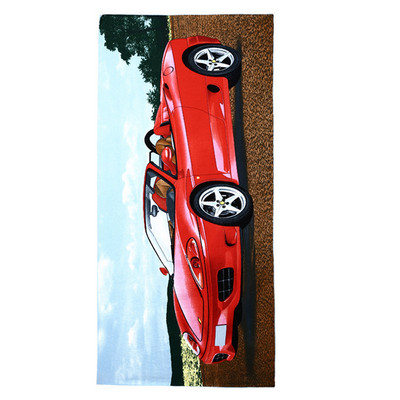 Μικροΐνες Quick Dry Πετσέτα παραλίας Hawaii Tropic Coconut Trees Πολύχρωμη εκτύπωση Swimming Gym Sport Washcloth Καλοκαιρινή κουβέρτα διακοπών