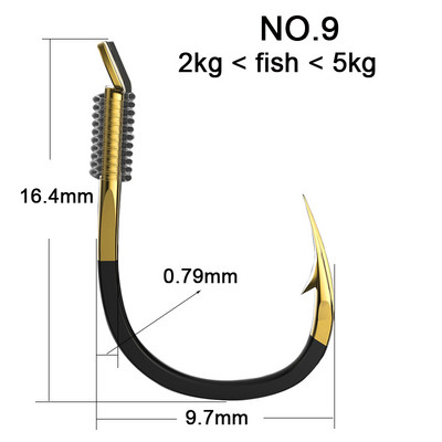 20 tk õngekonksude komplekt volframist terasest ühe konksuga õngekonksud.