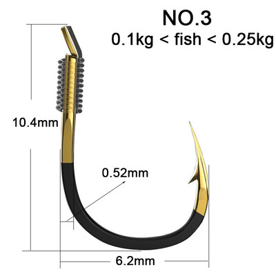 20 tk õngekonksude komplekt volframist terasest ühe konksuga õngekonksud.