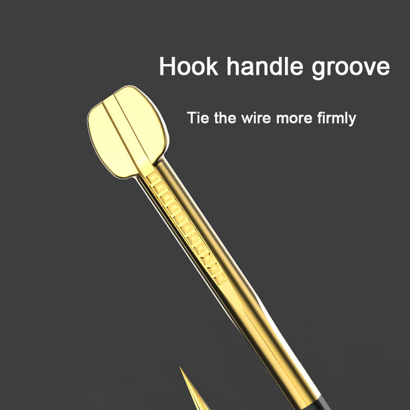 20 tk õngekonksude komplekt volframist terasest ühe konksuga õngekonksud.