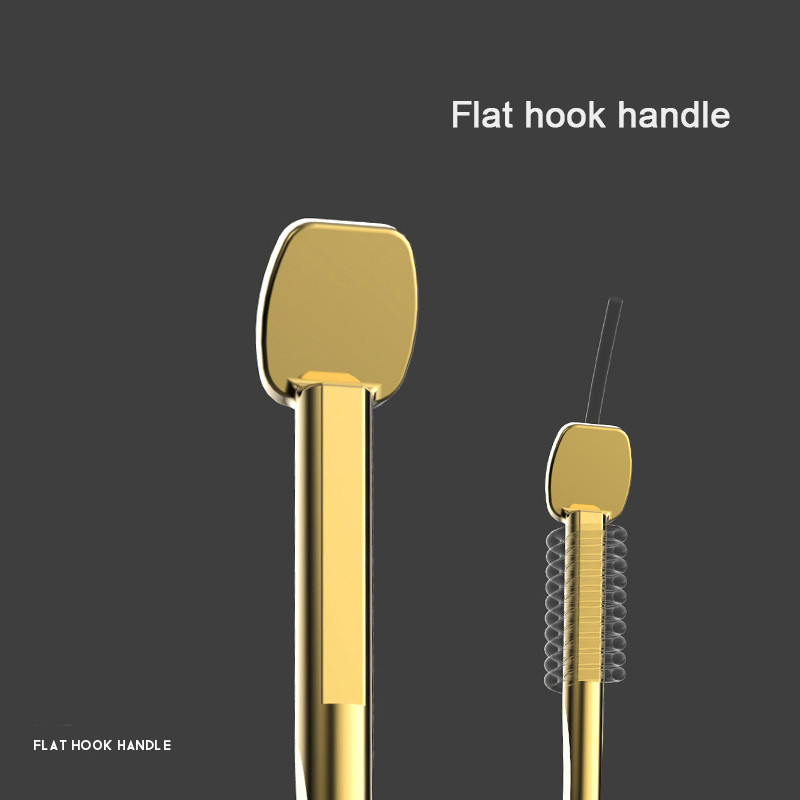20 tk õngekonksude komplekt volframist terasest ühe konksuga õngekonksud.
