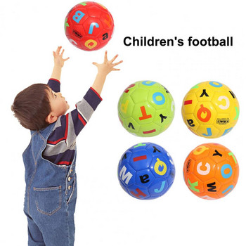 Мини футболни топки за деца Малки футболни топки Ярък цвят PVC Детска футболна играчка за закрито Детска футболна футболна тренировъчна топка