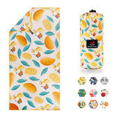 Kerged üliimavad ja kompaktsed kiiresti kuivavad matkarätikud ujumiseks matkamiseks jõusaali joogasse