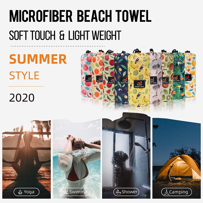 Kerged üliimavad ja kompaktsed kiiresti kuivavad matkarätikud ujumiseks matkamiseks jõusaali joogasse