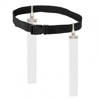 Steagul sport Fotbal chingă Steagul din talie Culoare strălucitoare Reglabil Competiție Antrenament PVC fotbal american Steagul din talie pentru sport