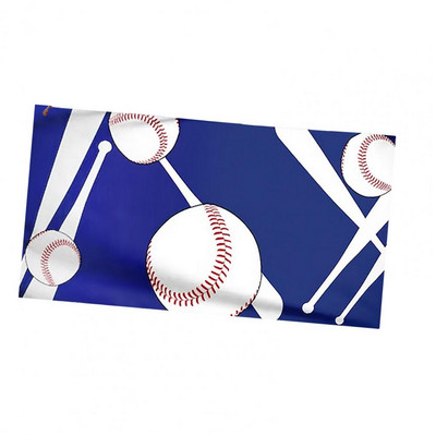 Rannakekk Kiirelt kuivav kompaktne ujumisrätik Sporditarvikud Mugav pesapallitrükiga mikrokiust rannarätik pestav