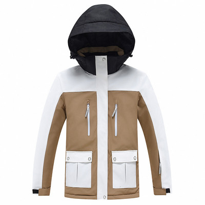 Jachetă de schi impermeabilă, rezistentă la vânt, pentru băiat și fată, jachetă de snowboard, haine calde pentru zăpadă, cochilie de schi nouă, jachetă de schi de iarnă în aer liber