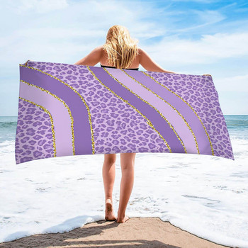 Микрофибърна плажна кърпа Супер лека бохо африканска кърпа за баня Пясъкоустойчиви дъски за ръце за момчета Големи плувки за басейн за деца
